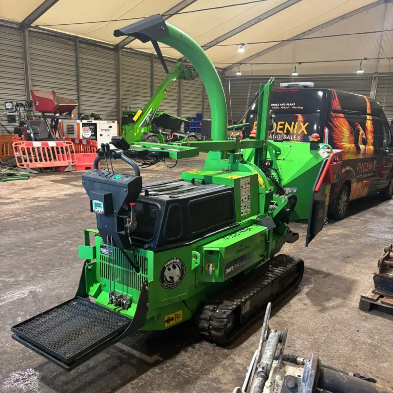 8" Wood Chipper Greenmech SAFETRAK-1928 2020